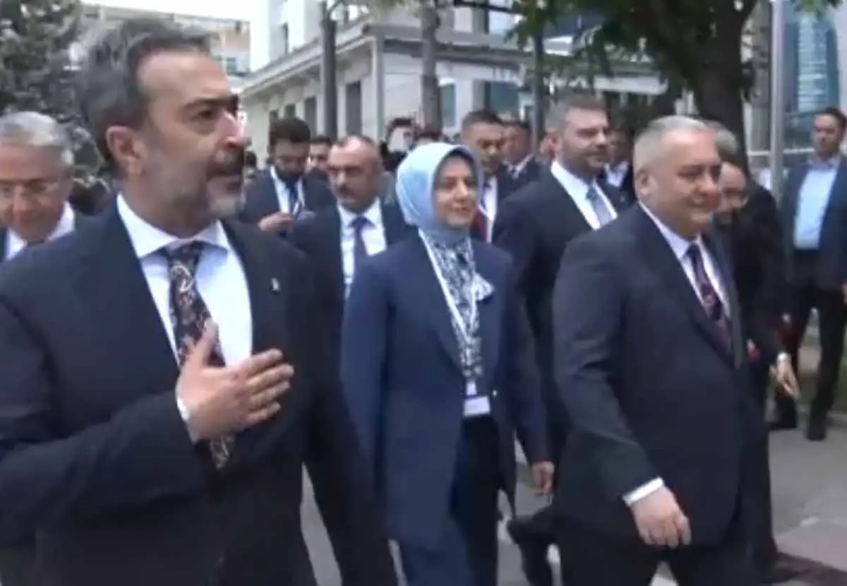 Mesut Özarslan AK Parti Genel Merkezi'nde...
