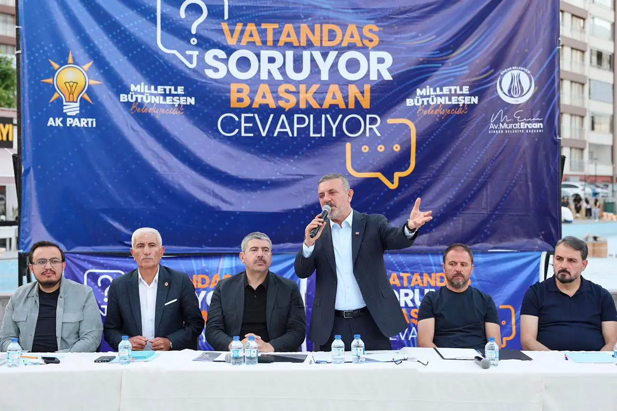 Sincan’da Başkan Ercan Saraycık sakinleriyle buluştu