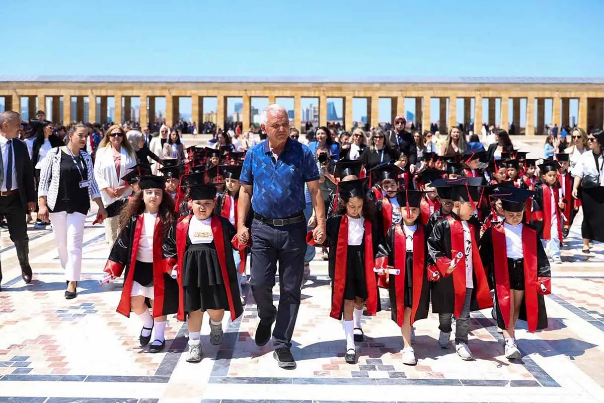 Mamaklı miniklerden Ata'ya ziyaret