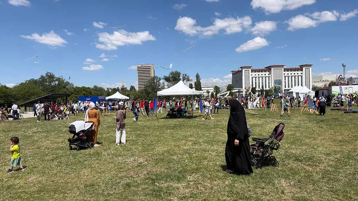 HÜRKUŞ Çocuk Şenliğine yoğun ilgi