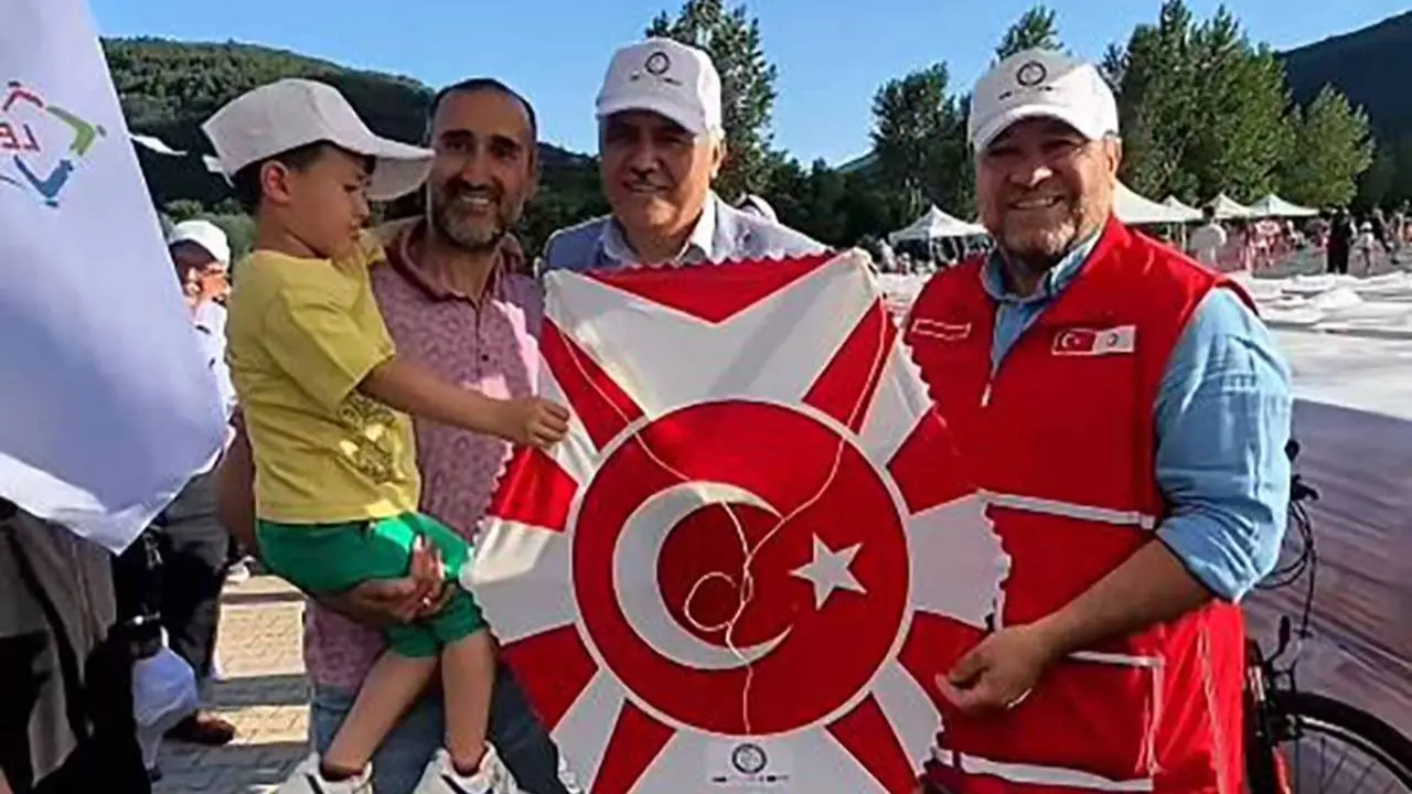 Kızılcahamam'da kahkahalar gökyüzüne karıştı