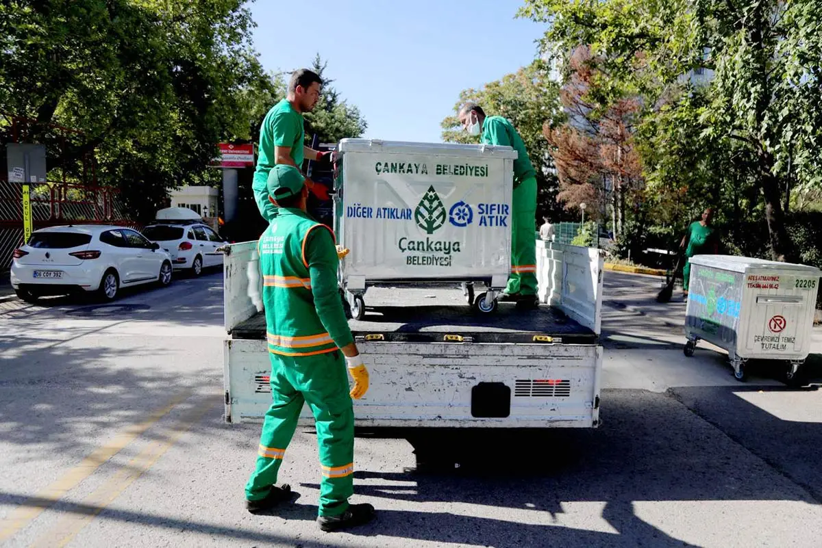 Çankaya’da çöp toplama saatleri NATO Zirvesi için değişti