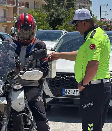 Konya-Ankara karayolunda NATO denetimi
