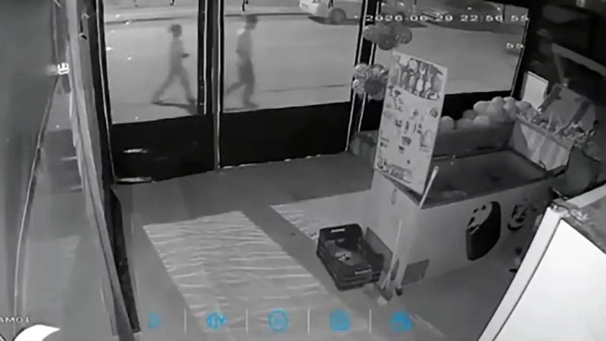 Dondurmayı çaldı, erimesin diye geri dönüp kapağı kapattı