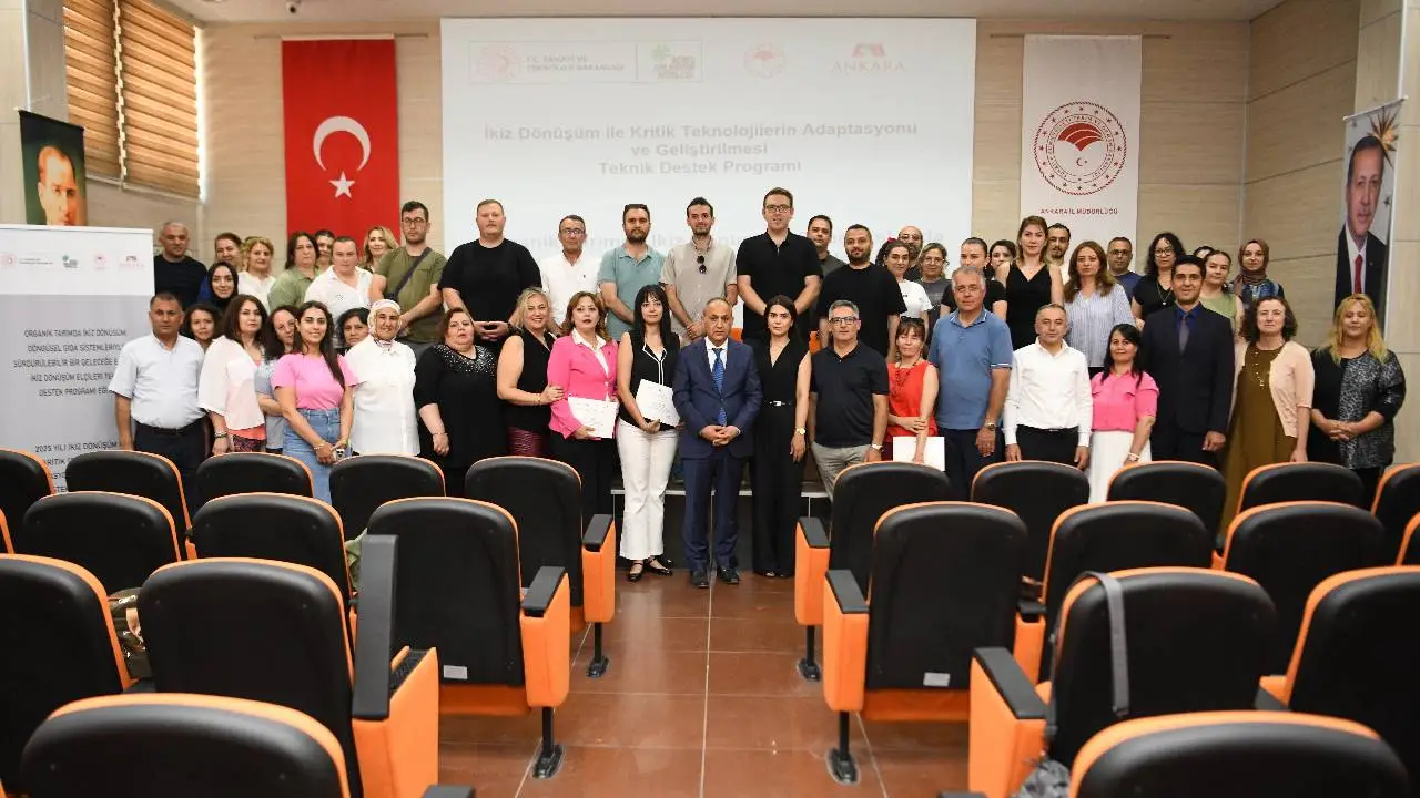Ankara'da 'Organik Tarımda İkiz Dönüşüm' eğitimi