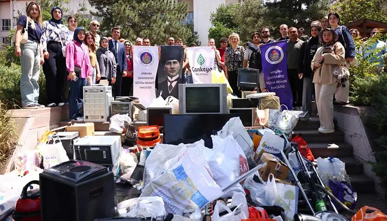 Çankaya’da 50 tona yakın e-atık geri dönüşüme kazandırıldı