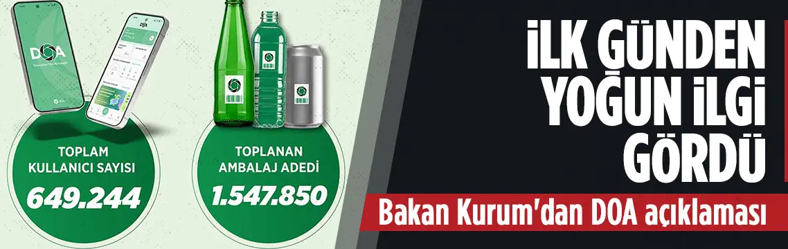 DOA'ya ilk günden büyük ilgi...