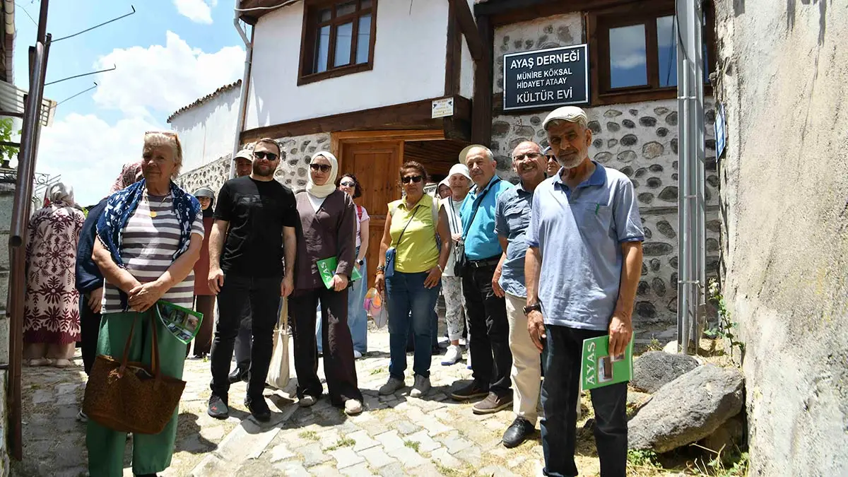 Başkentliler ücretsiz Kent Gezileri ile Ayaş’ı keşfetti