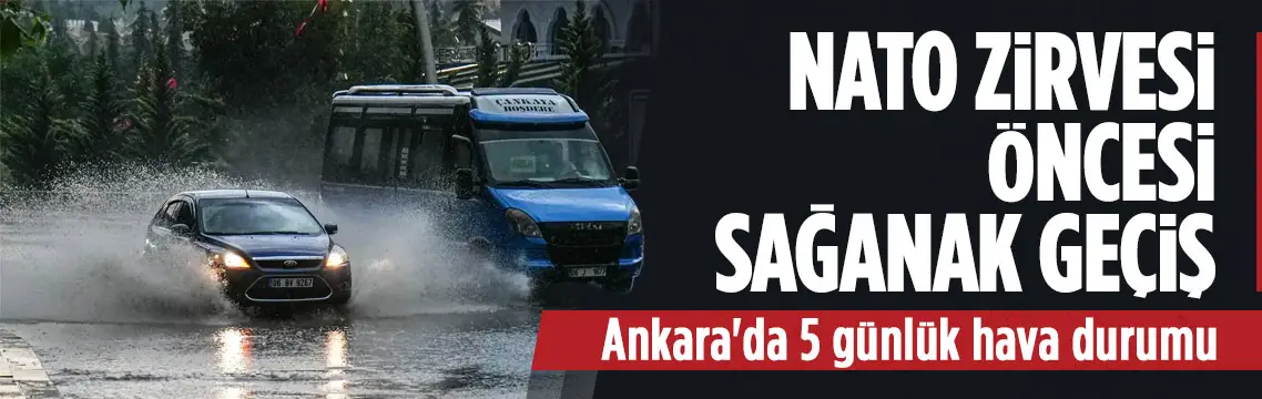 Ankara’da bugün hava nasıl olacak? Sağanak yağış ne zaman?