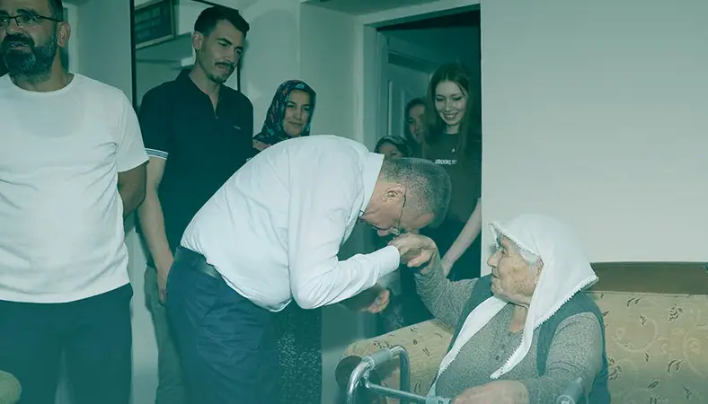 Fuat Oktay gün boyu Haymana'da ziyaretlerde bulundu