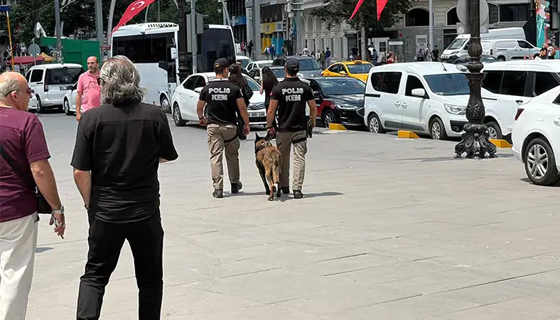 Kızılay Meydanı'nda yoğun güvenlik...