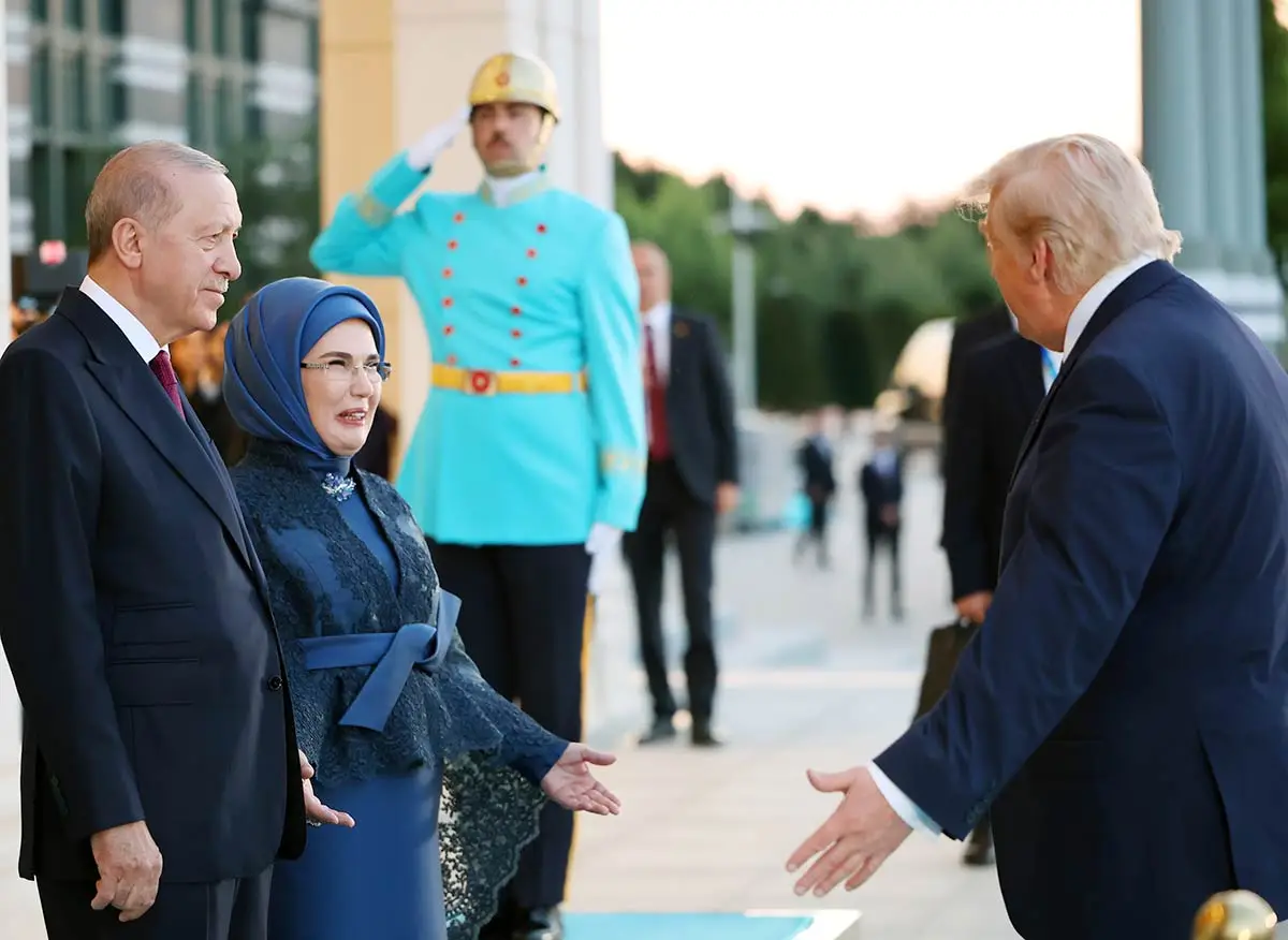 Cumhurbaşkanlığı Külliyesi’nde NATO liderlerine resepsiyon