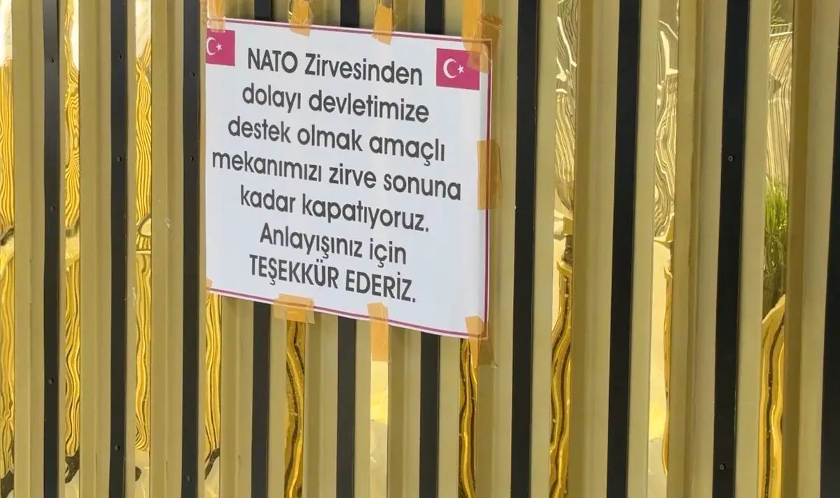 Ankara’da eğlence merkezi NATO Zirvesi için kapandı