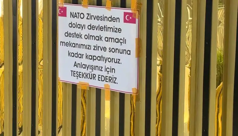 Ankara’da eğlence merkezi NATO Zirvesi için kapandı