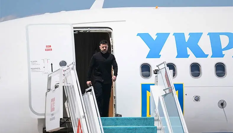 Zelenski NATO Zirvesi için Ankara’ya geldi