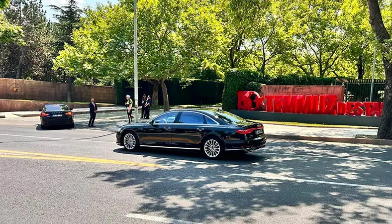 Emine Erdoğan NATO lider eşlerini Çankaya’da ağırladı