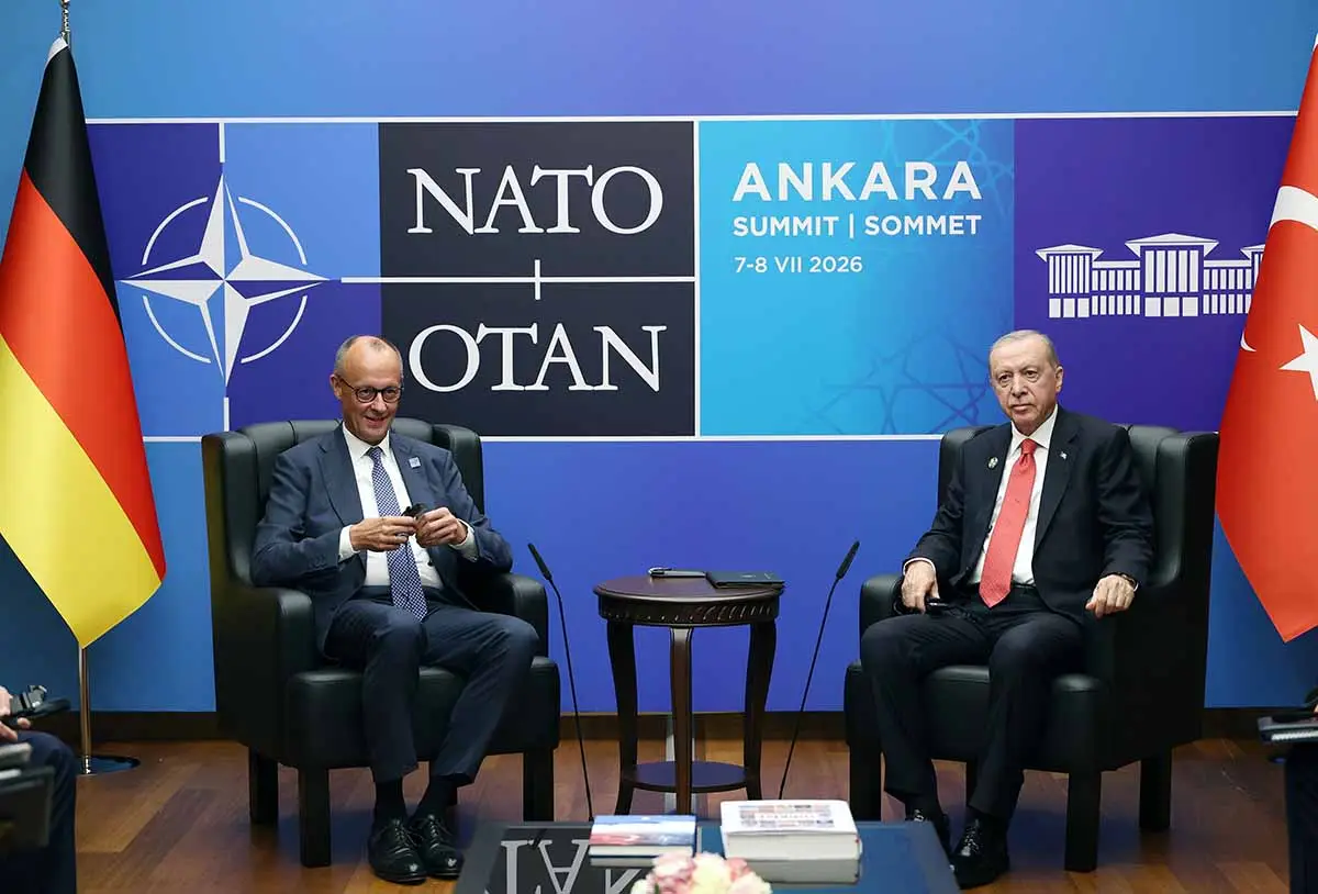 Erdoğan, Almanya Başbakanı Merz ile bir araya geldi