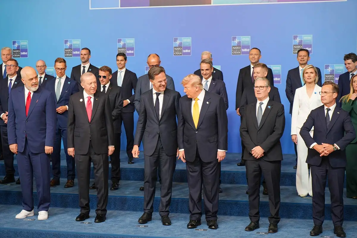 NATO liderleri Ankara’da aile fotoğrafı çektirdi