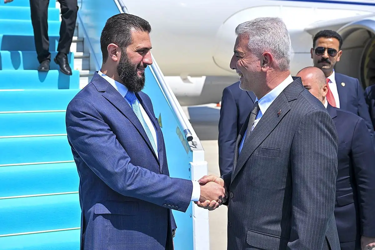 Suriye Cumhurbaşkanı Şara NATO Zirvesi için Ankara’da