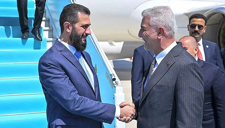 Suriye Cumhurbaşkanı Şara NATO Zirvesi için Ankara’da