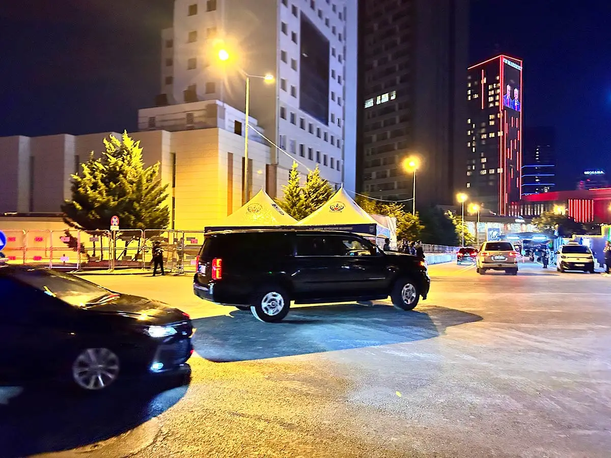 ABD Başkanı Trump Ankara’da konaklayacağı otele geçti