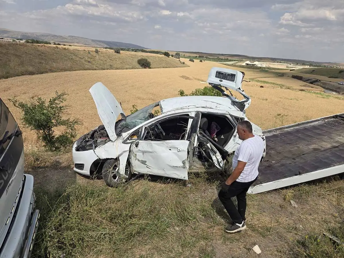 Ankara Elmadağ'da kaza... Yaralılar var...
