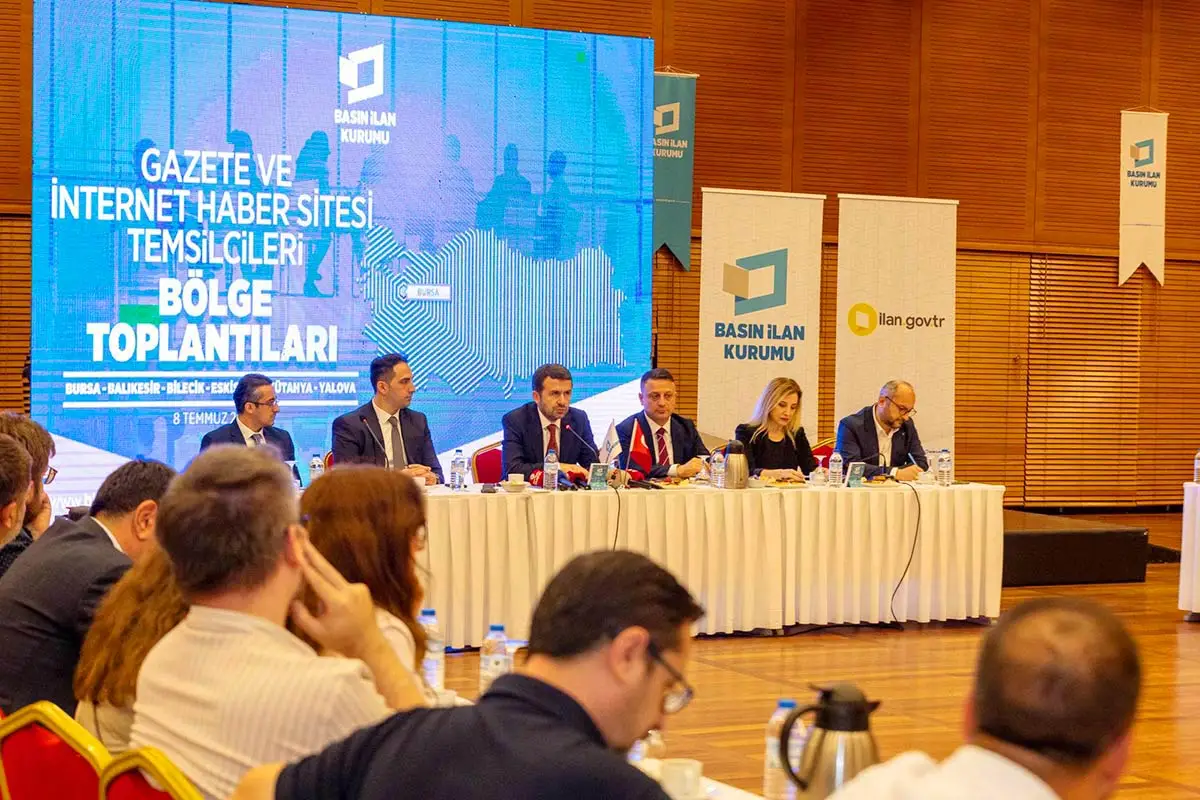 BİK Genel Müdürü Çay Bursa’da yerel basınla buluştu