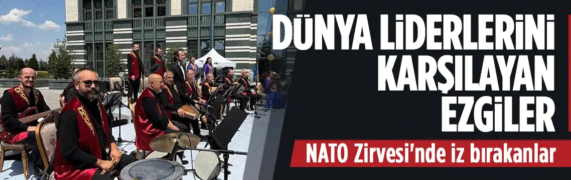 Ankara'da dünya liderlerini karşılayan ezgiler