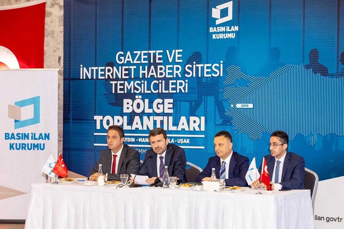 BİK Genel Müdürü Abdulkadir Çay İzmir’de yerel basınla buluştu