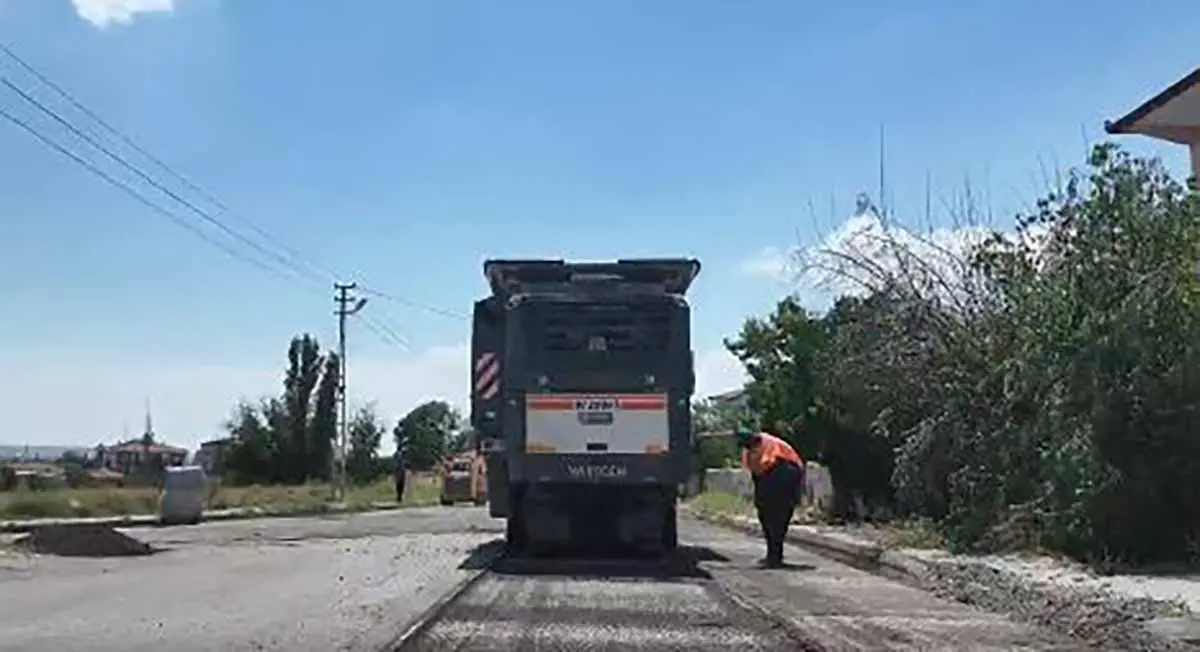 Şereflikoçhisar'da ulaşım altyapısına yatırım sürüyor