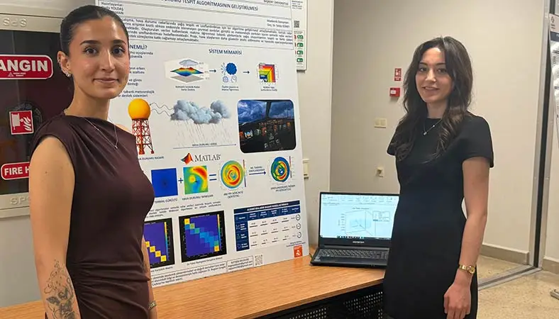 Başkentli öğrencilerden yağışı 7 seviyede ölçen radar algoritması