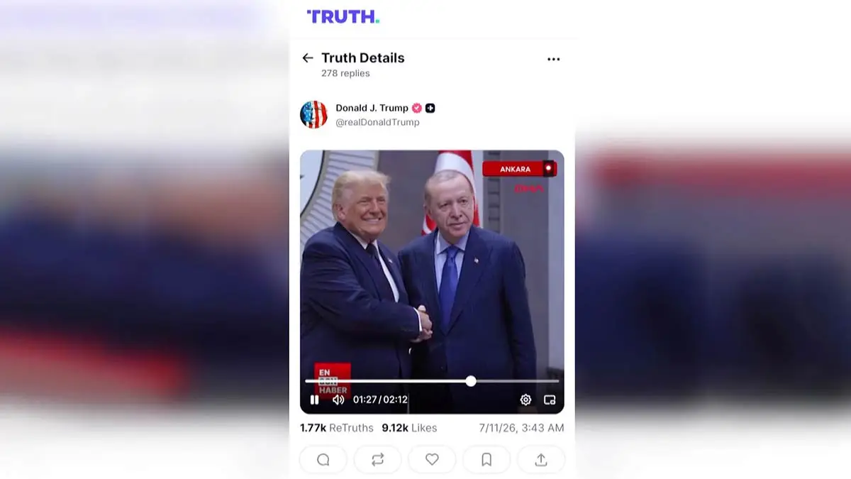 Trump’tan Ankara’daki NATO Zirvesi için paylaşım
