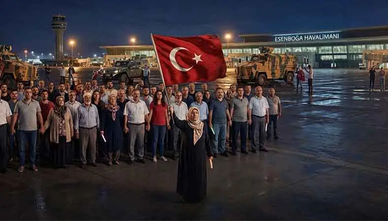 Esenboğa Havalimanı'nda 15 Temmuz'a özel sergi