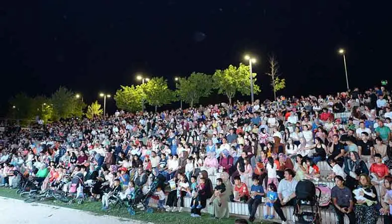 Kahramankazan'da yaz şenliği coşkusu