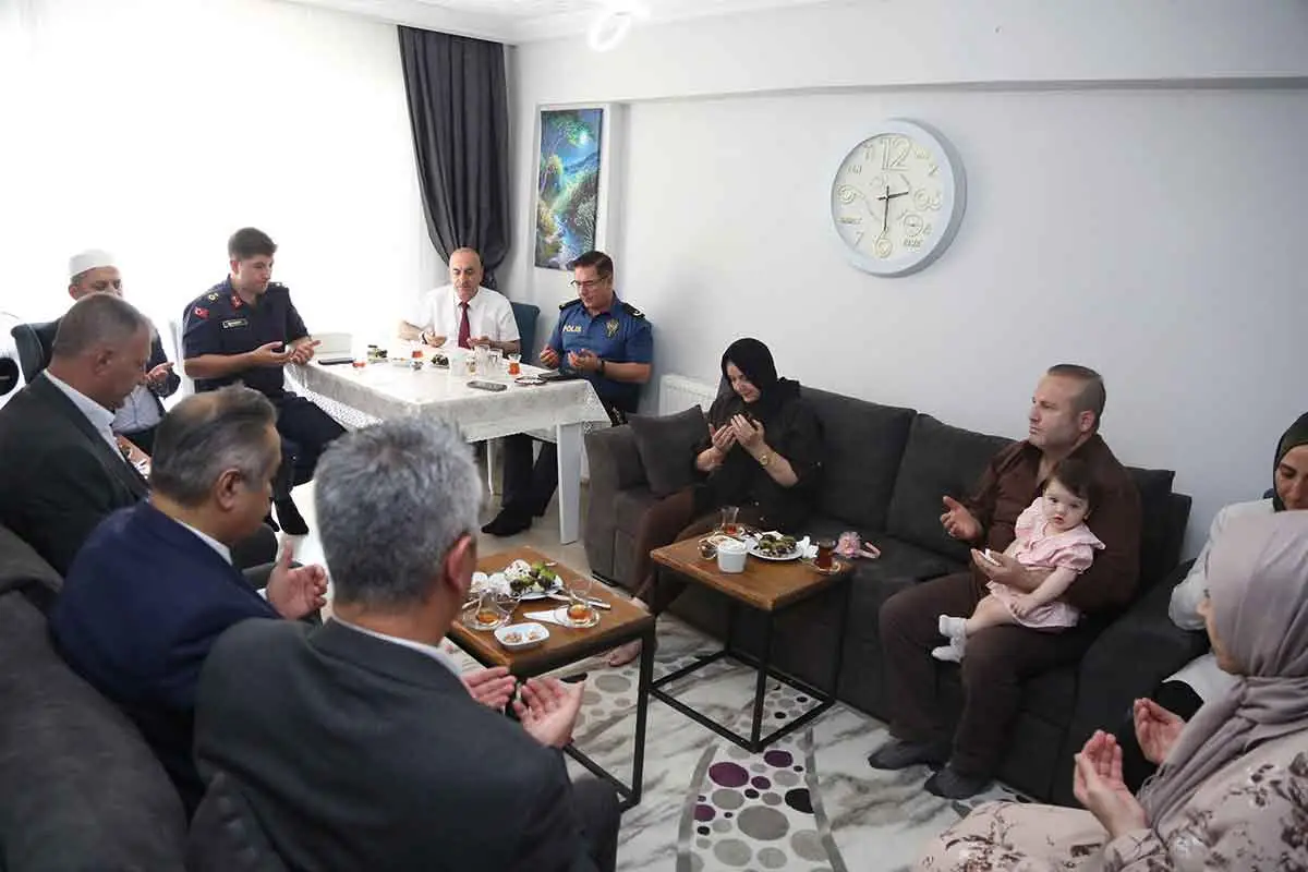 Kaymakam Gevrek'ten anlamlı ziyaret