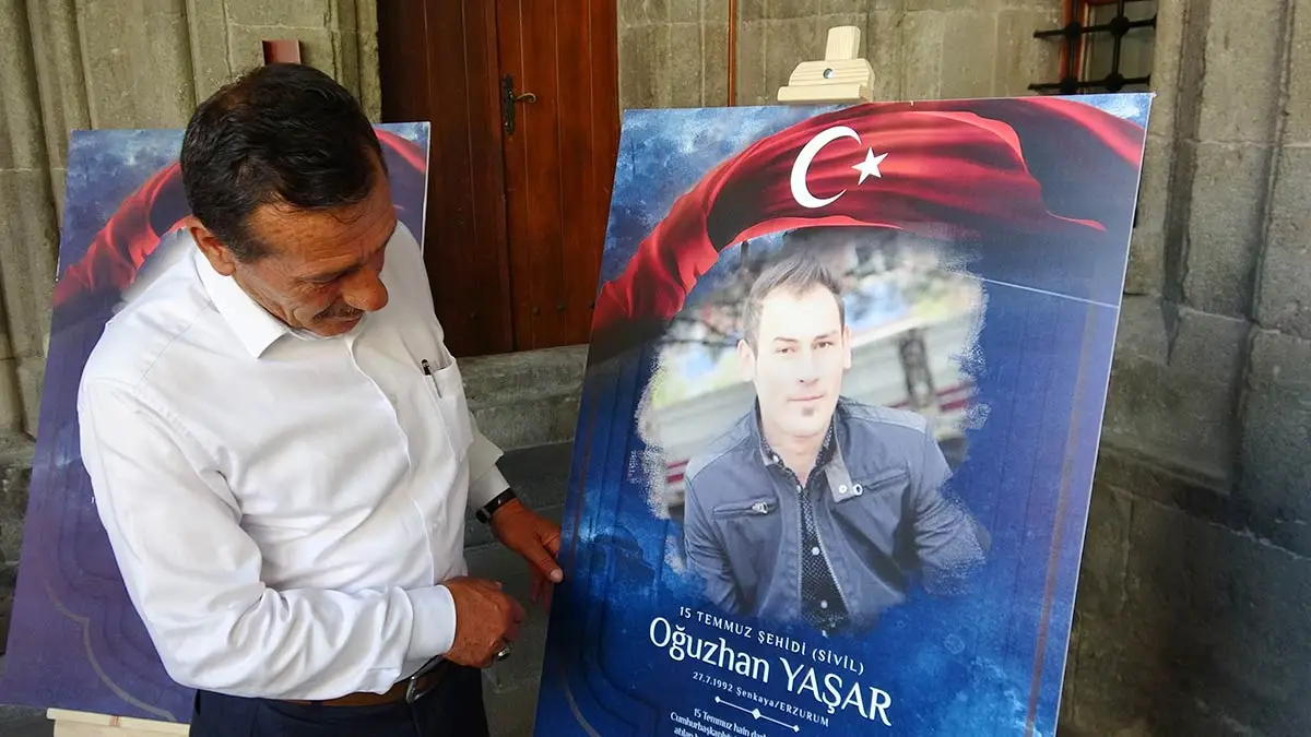 15 Temmuz şehidi Oğuzhan Yaşar’a babasından şiir