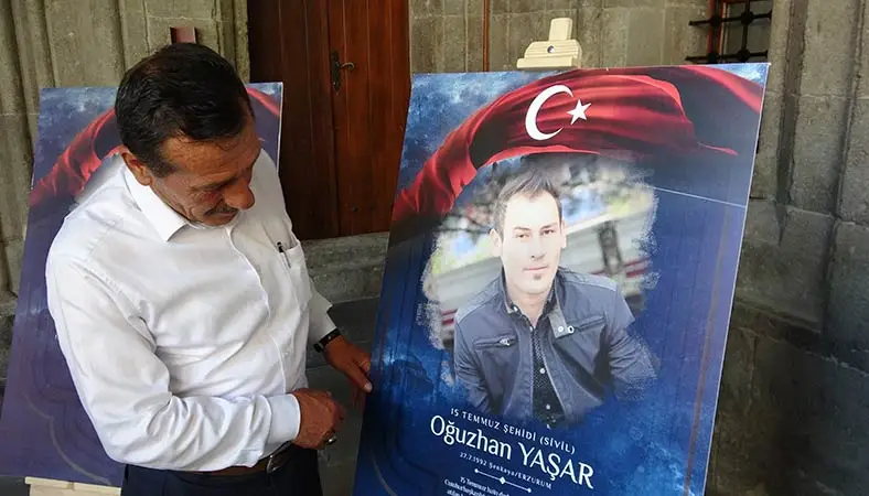 15 Temmuz şehidi Oğuzhan Yaşar’a babasından şiir