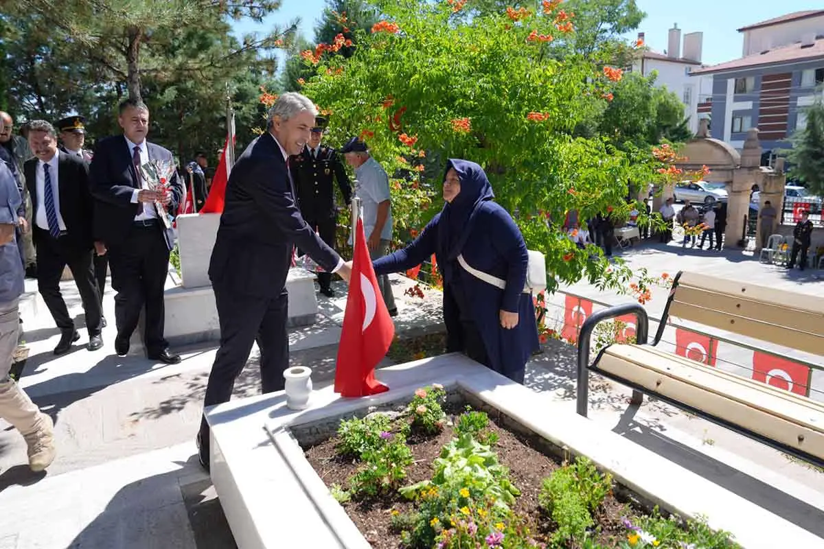 Beypazarı'nda şehitler ve gaziler unutulmadı