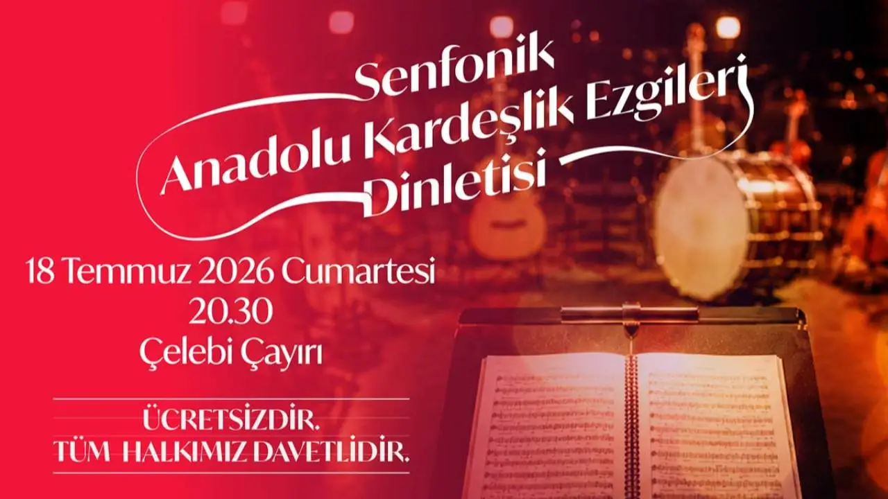 Etimesgut’ta Senfonik Anadolu Ezgileri konseri