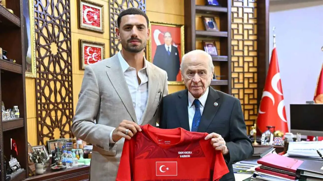 Merih Demiral'dan Bahçeli'ye ziyaret