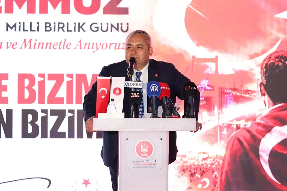 Keçiören Belediye Başkanı Dr. Mesut Özarslan