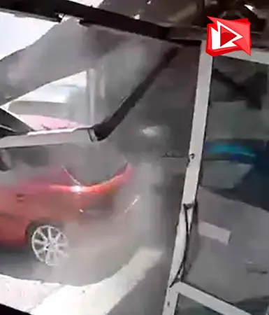Mamak'taki kazanın görüntüleri ortaya çıktı