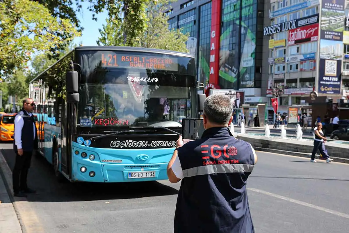 Ankara'da toplu taşımalardaki klimalara yakın takip
