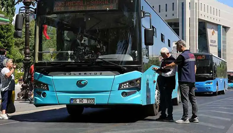 Ankara'da toplu taşımalardaki klimalara yakın takip