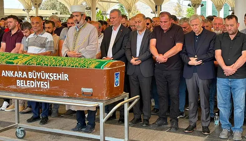 Ankara’daki hafriyat kazasında ölen işçiye veda