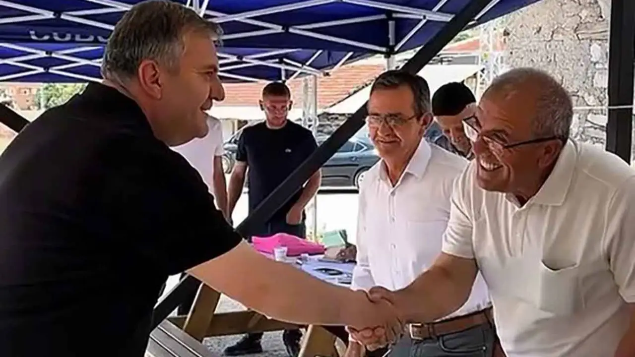 Sarıkoz Mahallesinde aşure programı gerçekleştirildi