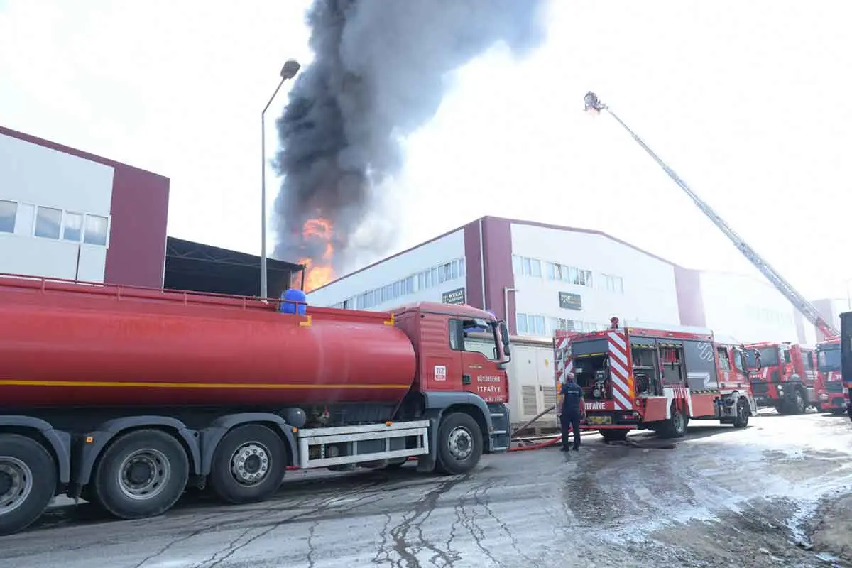 Başkan Çırpanoğlu, Kahramankazan'daki yangın bölgesini inceledi