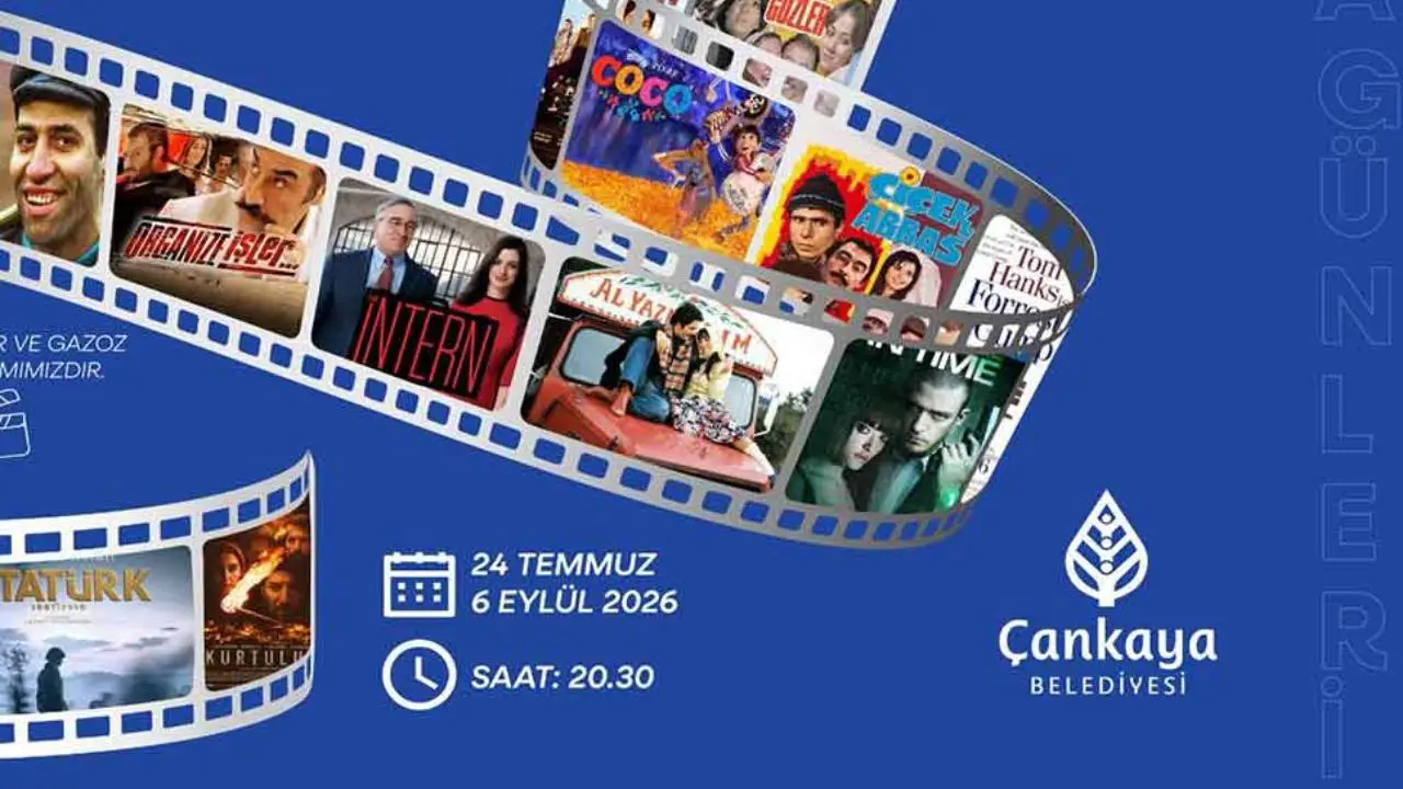 Çankaya 'Açık Sinema Günlerine' hazırlanıyor