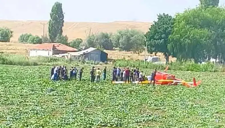 Helikopter kazasında emekli albay pilot hayatını kaybetti