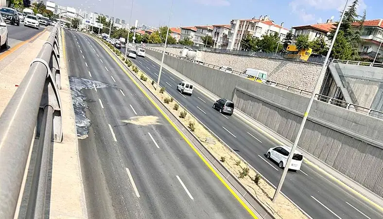 Ankara’da alt geçitte motosiklet kazası: Sürücü öldü